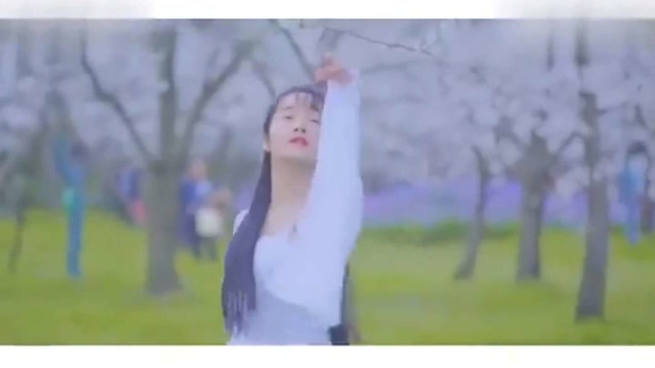 单色舞蹈武汉中国舞导师沈敏个人展示《梨花落》