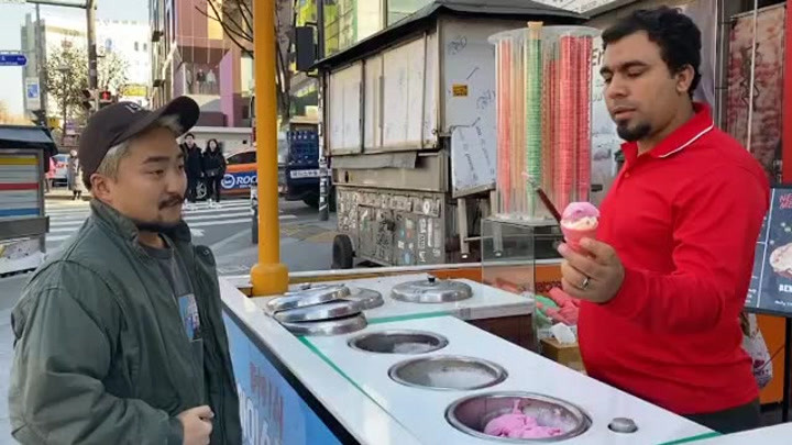 【柳炳宰】当土耳其冰淇淋不营业时 vs 营业时