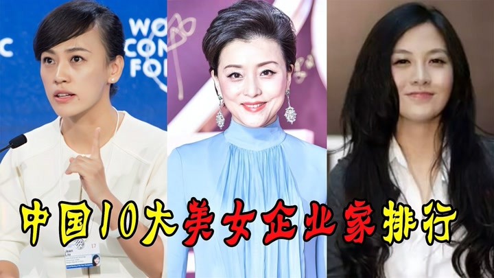 中国10大美女企业家排行:滴滴总裁柳青上榜,杨澜美貌与智慧并存