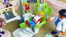 儿童玩具医生：杰克和小伙伴们看牙医的一天！