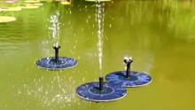 微型家用太阳能喷泉，百十来块钱，在家就能看喷泉！