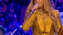 【Live】碧昂斯Beyonce出席科比追悼会现场献唱《Halo》，这深情的嗓音致敬科比！音乐现场