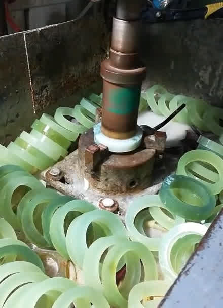 人造玉石制作过程图片