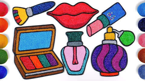 简笔画diy:用黏土为孩子们制作唇部化妆品,满足她的好奇心!