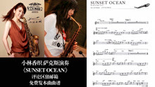 [图]《SUNSET OCEAN》萨克斯演奏版：小林香织经典曲目十