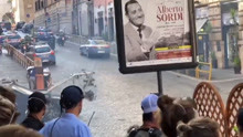 《谍中谍7》罗马拍摄片场视频曝光，阿汤哥驾驶宝马M5街头飙车
