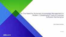 On the need for automatic knowledge management in modern...