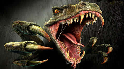 恐怖恐龙可怕图片