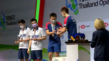 2021泰国赛男双决赛 李洋王齐麟2-1大马双蔚 精彩集锦
