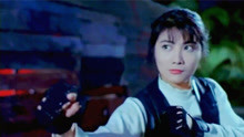 杨丽菁警匪动作片，武打场面不仅拳脚动作敏捷，棍棒打斗一样精彩