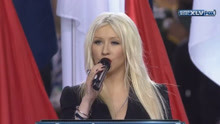 【忘词十周年+彩排】Christina Aguilera - National Anthem (Live at Super Bowl XLV 2011)