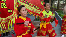 [图]广东醒狮传承女子飒爽英姿，黄飞鸿狮队果然名不虚传