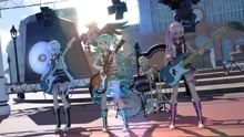 [图]MMD初音未来歌姬计划，God Knows，初音弱音巡音亚北四重奏