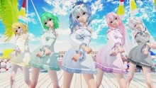 [图]MMD初音未来五人组，境界的彼方，约束之绊