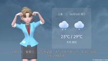 上海市2021年6月15日天气预报