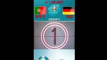 6.19欧洲杯:葡萄牙VS德国，小乌龟预测一下比赛过程！