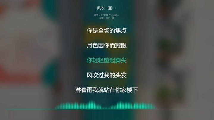 2021网络最火歌曲 抖音必听 风吹一夏-DP龙猪 SWEI水 RAYS陈袁