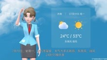济南市2021年7月18日天气预报