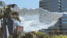 最闪亮的空中装置艺术「Liquid Shard 液碎」