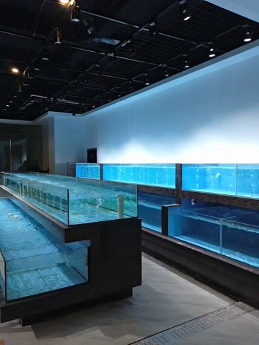酒店海鲜池设计广州定做海鲜池海鲜池制作电话东坦海鲜池