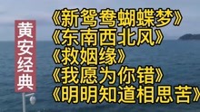 [图]黄安经典歌曲《新鸳鸯蝴蝶梦》《东南西北风》《我愿为你错》