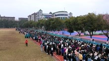 江西新华电脑学校升旗仪式