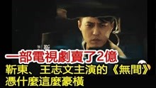 一部电视剧卖了2亿，靳东、王志文主演的《无间》凭什么这么豪横