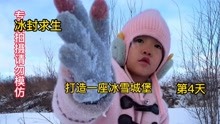 [图]冰封求生，利用雪花，打造一座冰雪城堡