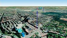 奥维地图动态模拟天津地铁11号线【东丽六经路——水上公园西路】