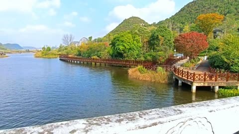 《贵州安顺虹山湖公园》3