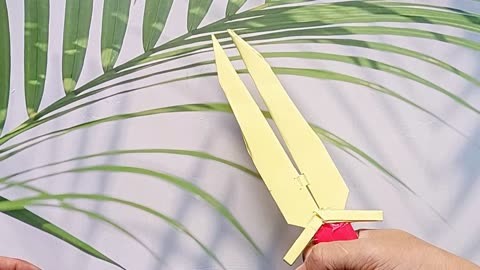 匕首怎么折纸图片
