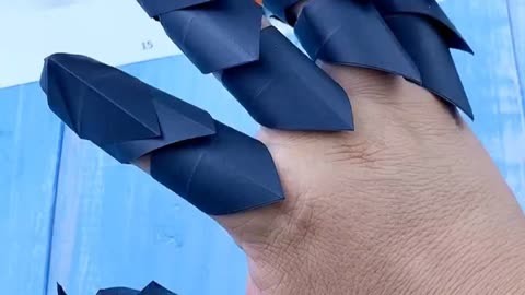 爪子折纸方法简单图片