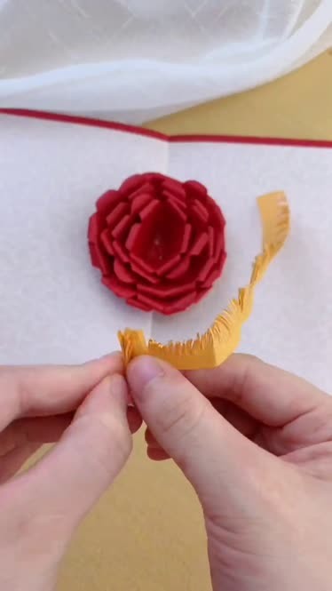 手工卡片花朵制作方法图片