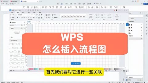 wps怎么制作流程图